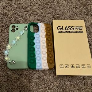 iPhone 11 Phone cases and screen protector